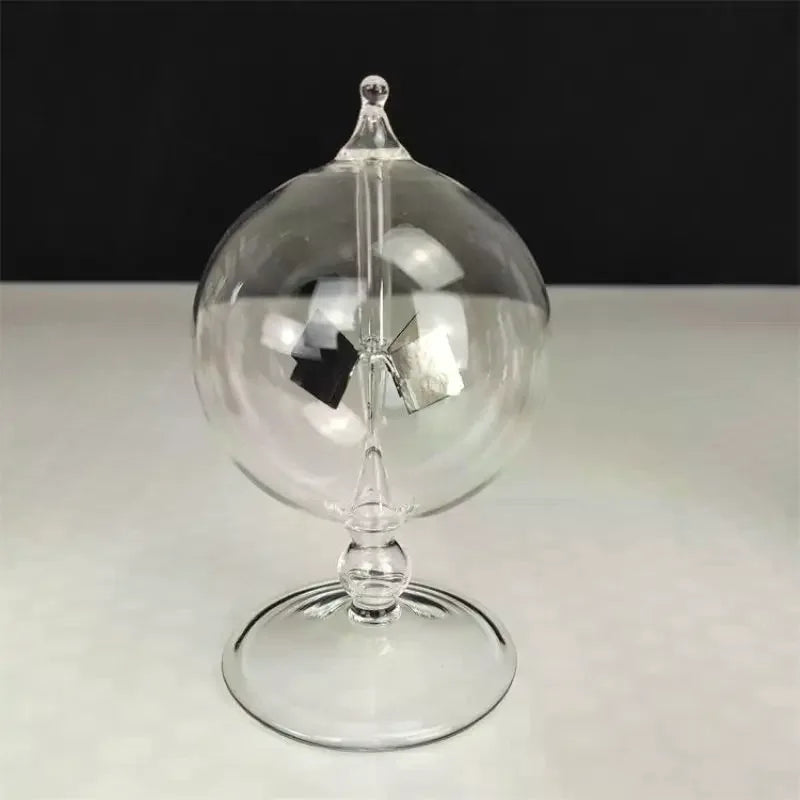 Glass Crookes Radiometer - Light-Driven Display