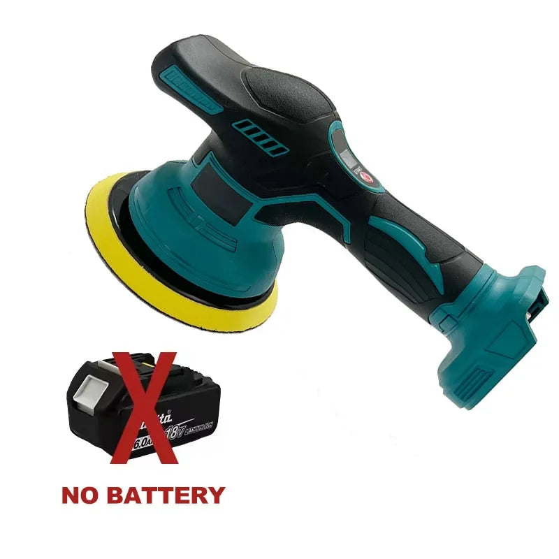 Makita ασύρματο γυαλιστικό αυτοκινήτου μηχανή 18V-20V ηλεκτρικό 8 ταχύτητες γυάλισμα επισκευή ασύρματο φινίρισμα για αυτοκίνηση