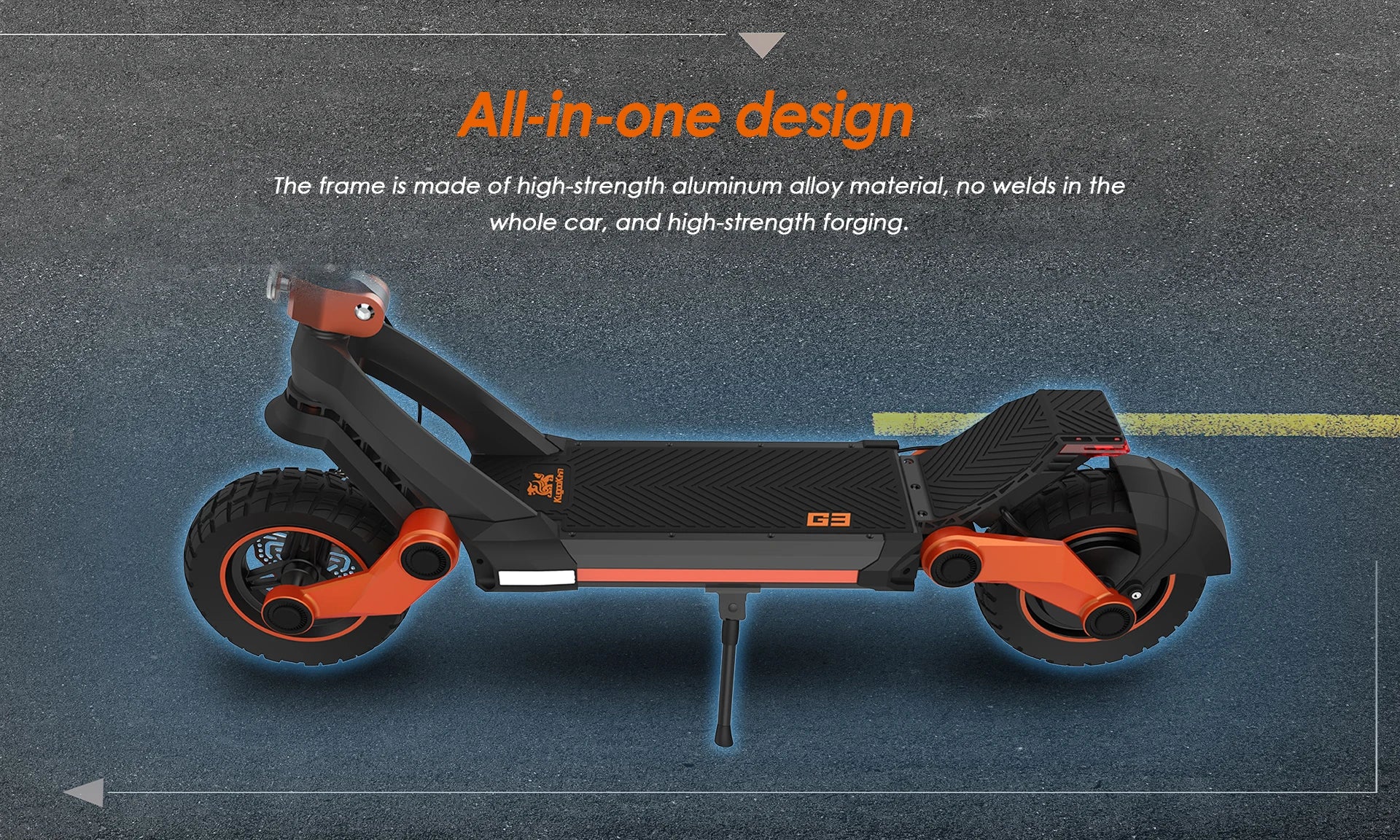 Kukirin G3 Foldable Adult Electric Scooter