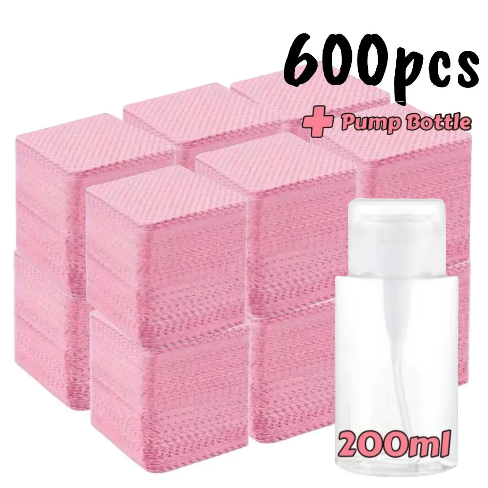 Lint-Free Nail Wipes Gel Cleansing Tissues