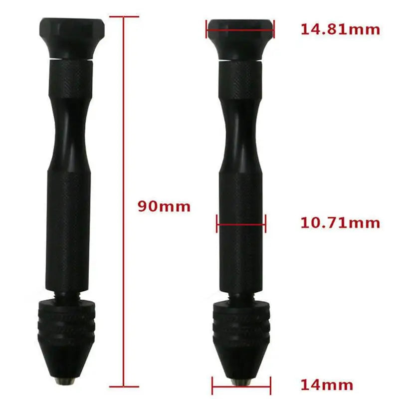 Mini Hand Drill with 10 Small Drill Bits