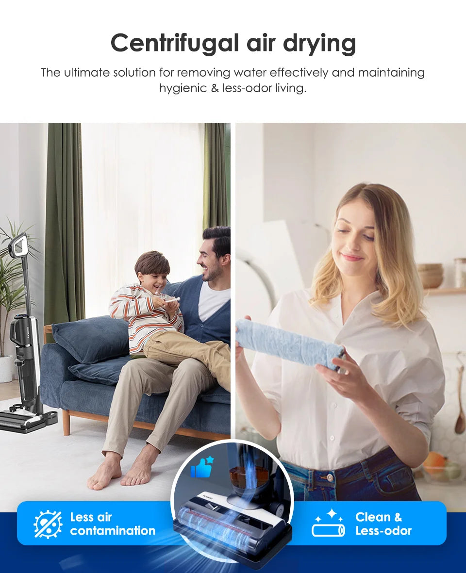 Tineco Floor One S5 Combo Υγρό Στεγνό Ηλεκτρική Σκούπα