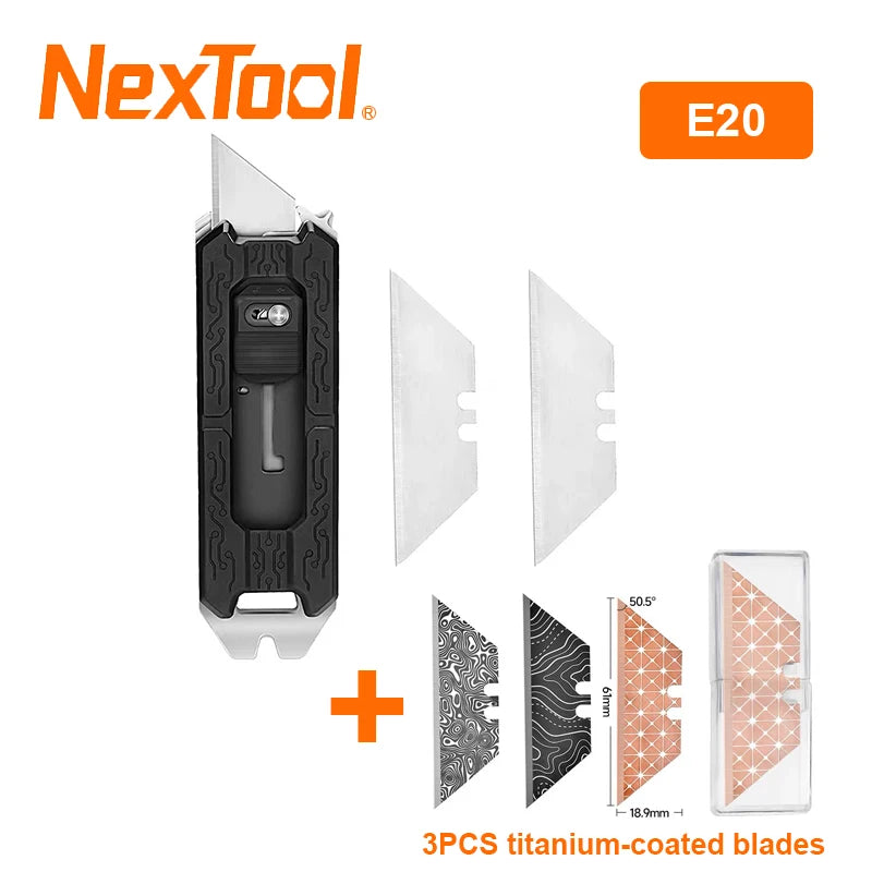 E20 Compact Utility Knife with Blade-Change System