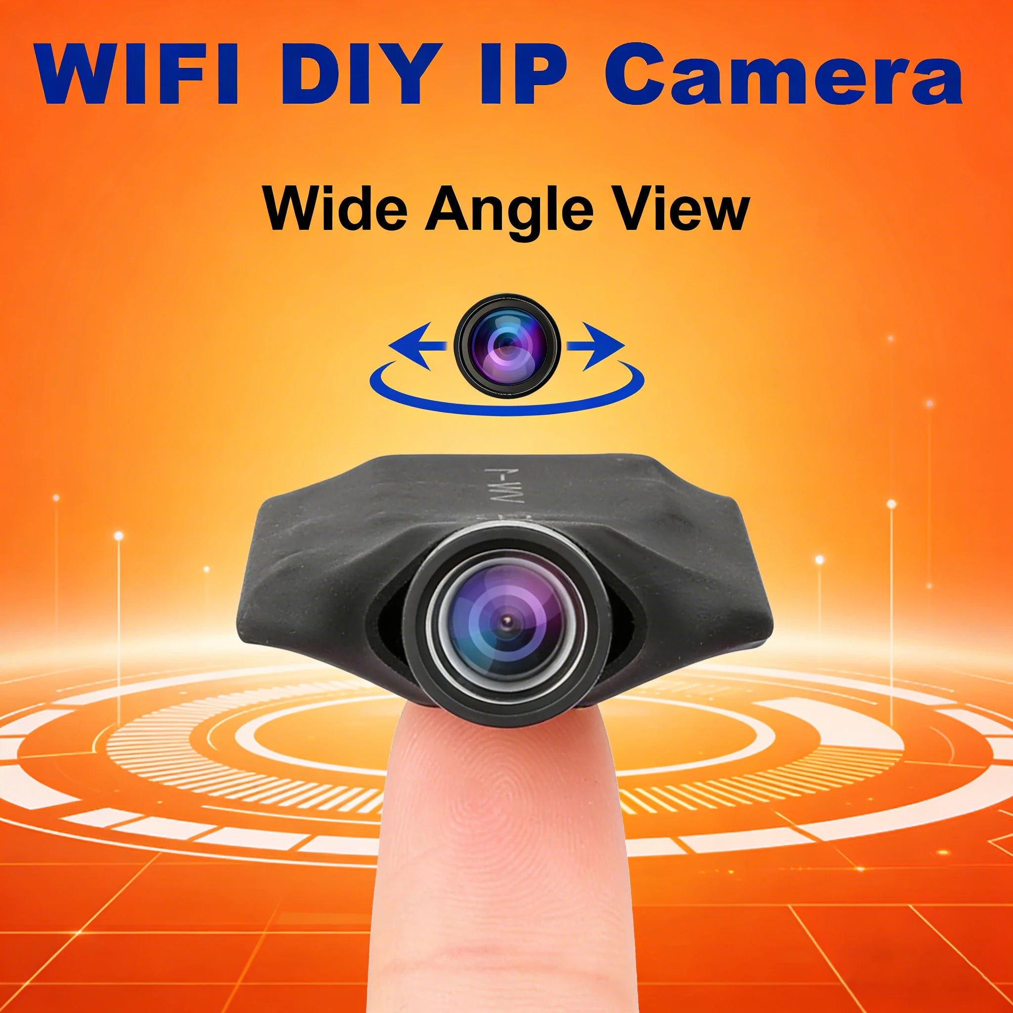 1080P WiFi mini kamera s detekciou pohybu a diaľkovým sledovaním