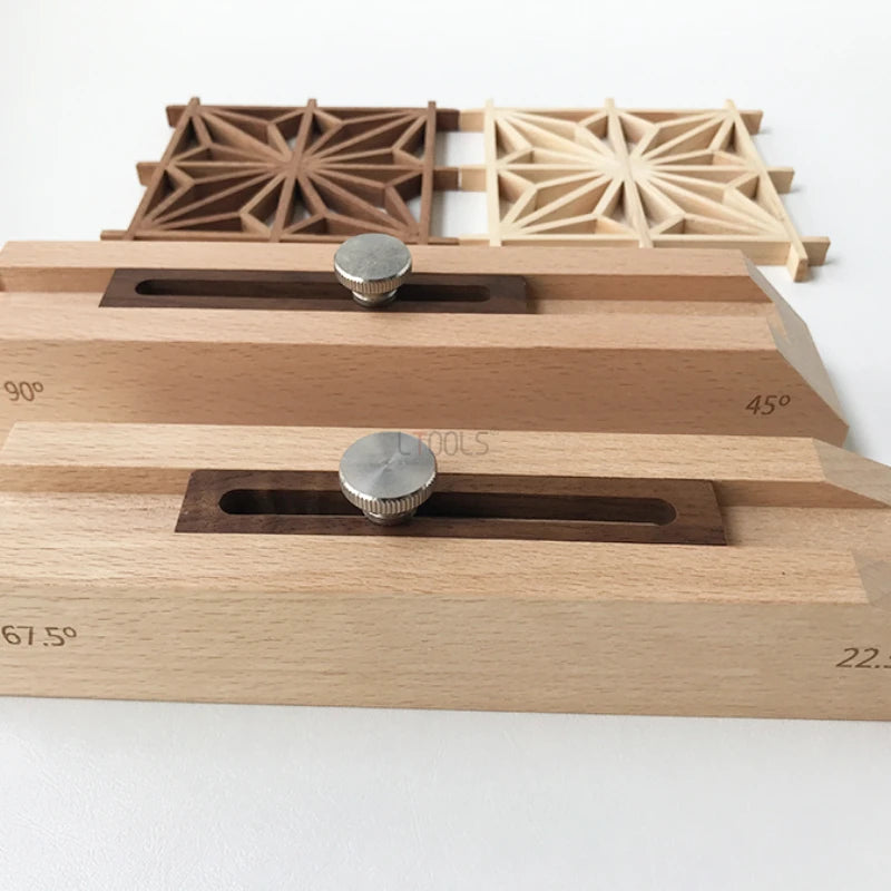 Woodworking Angled Trimming Platform - Wood Block