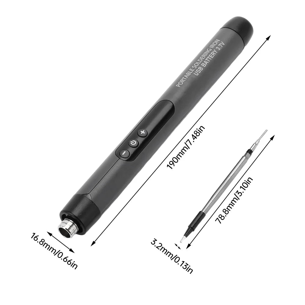 Cordless USB Soldering Iron - Sets and Tips