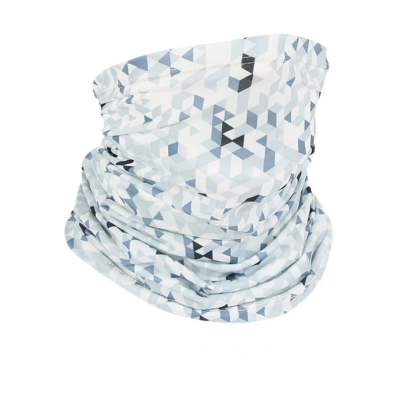 Outdoor Ice Silk Sun Protection Bib Spring and Summer Motorcycle Neck Cover Sports Magic Bandana Riding Mask Full Face