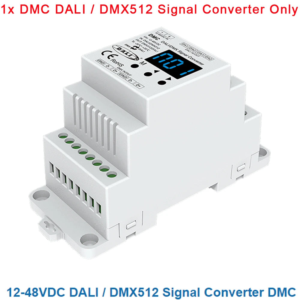 Convertidor de señales DMC DALI y DMX