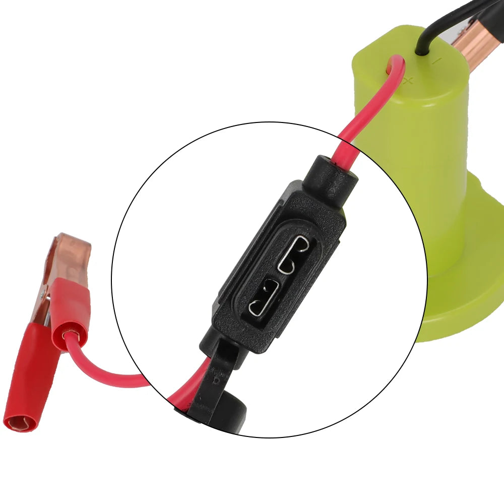 Startadapter for Ryobi 18V-batteri til 12V-kjøretøy
