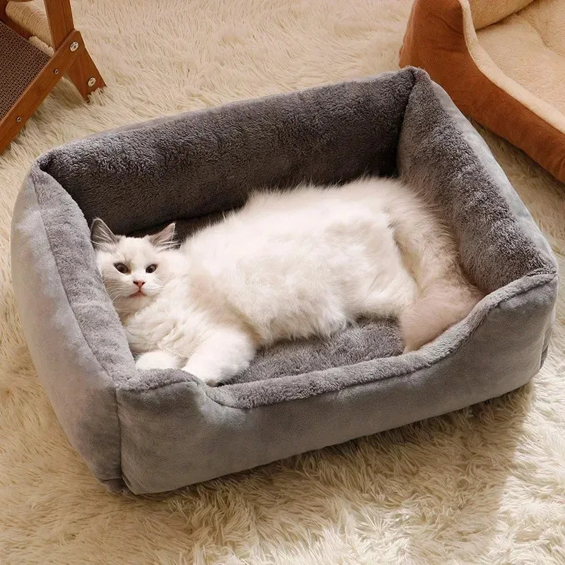Plush Cat Bed & Mat 😻