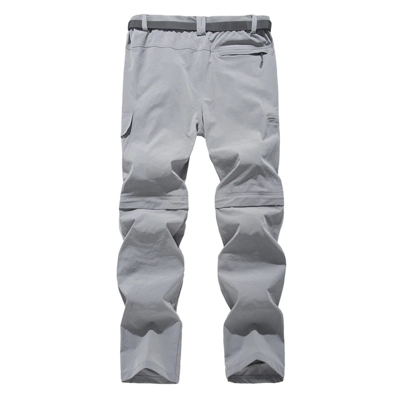 Pantalon de randonnée pour homme Fanuocetar amovible, sèche rapidement, camping, trekking, activités outdoor, pantalon stretch résistant aux rayures