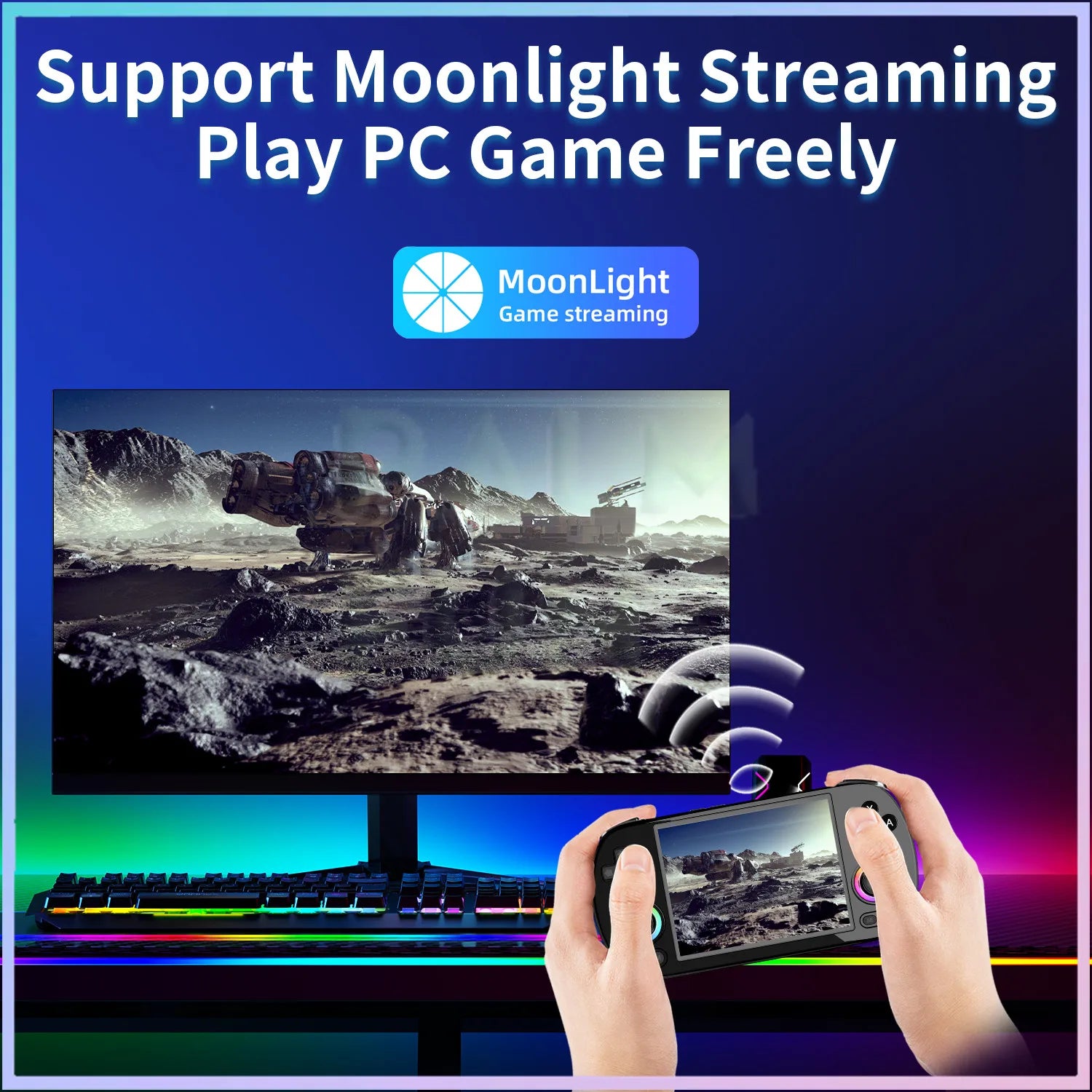 ANBERNIC RG40XX H Retro przenośna konsola do gier