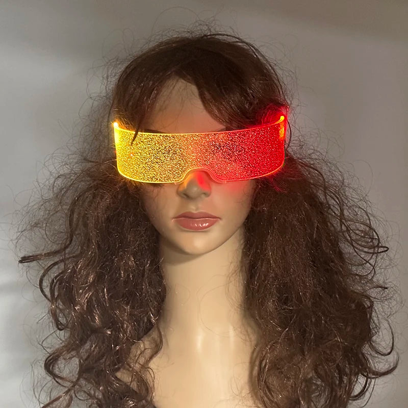 New Colorful LED Glasses Women Men Decor Eyewear Luminous Party Glasses Glowing For Rave Night Club Bar Dancing Party