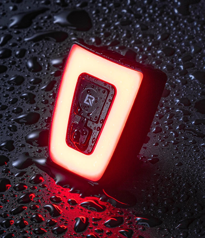 USB Rechargeable Bike Tail Light with 9 Modes Waterproof LED