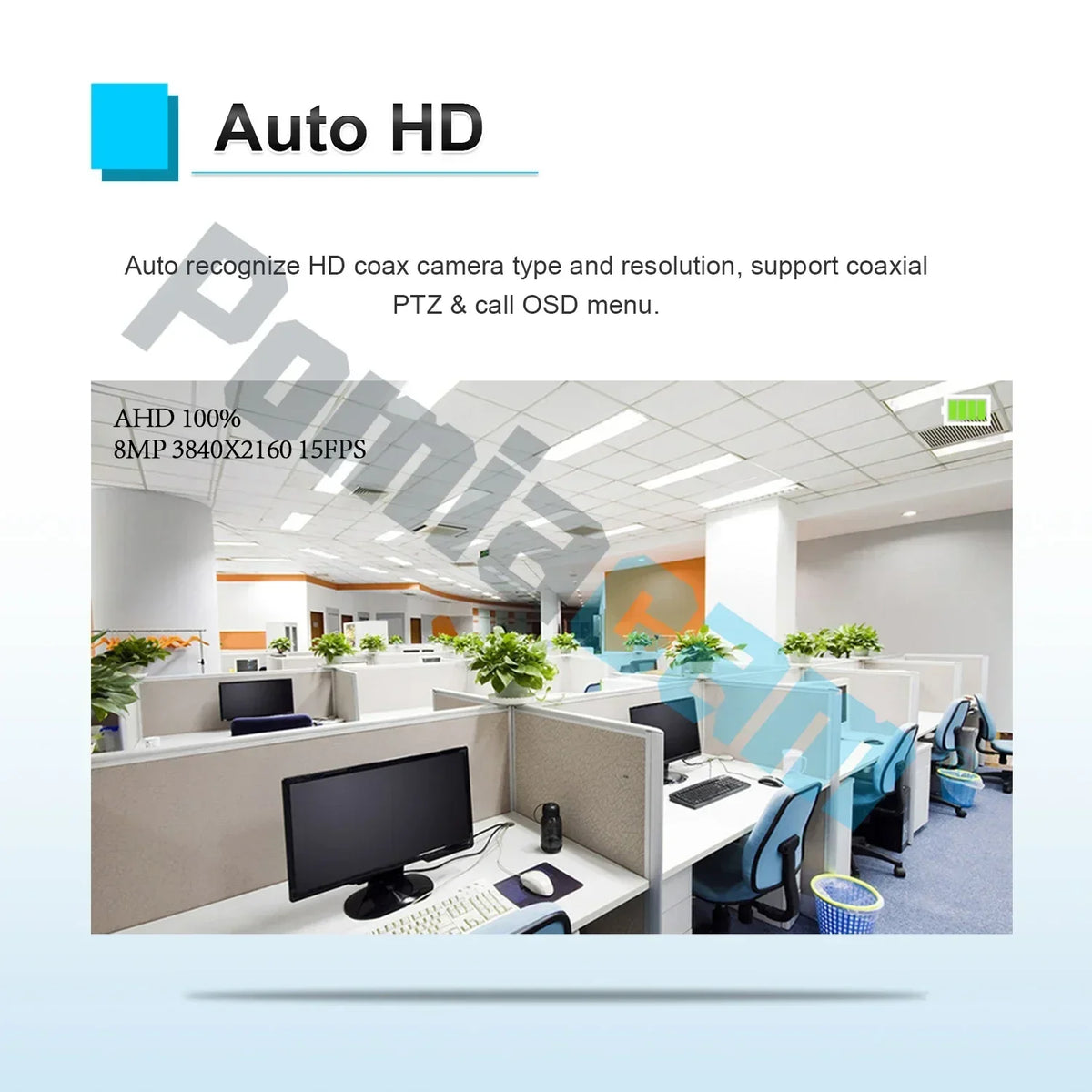 3|Testeur de caméra CCTV coaxiale HD-2900