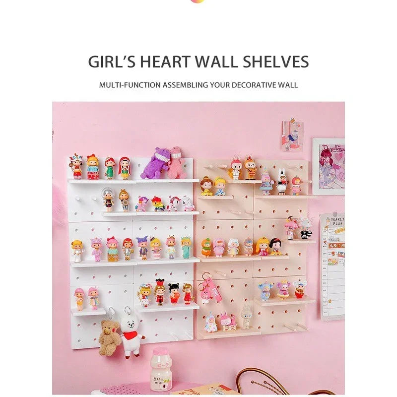 Plastic Pegboard Wall Organiser, Colour Options