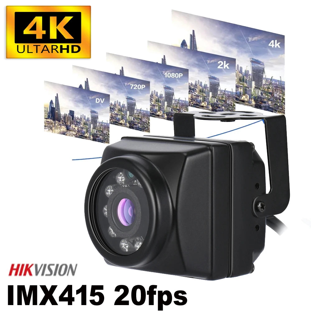4K 8MP POE Bird Box Camera with Audio, Night Vision, RTMP, P2P
