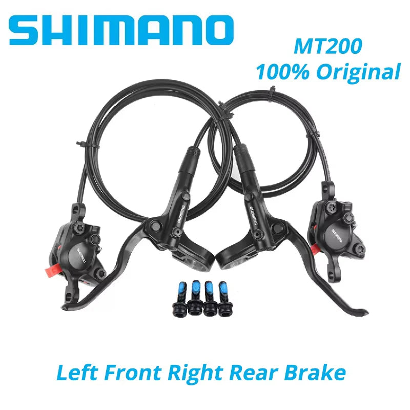 Σετ Υδραυλικών Δισκοφρένων Shimano MT200 για Αναβάτες MTB