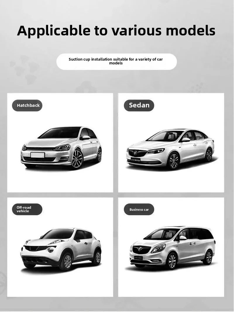 Cartoon Car Window Sunshade with Suction Cups for Kids