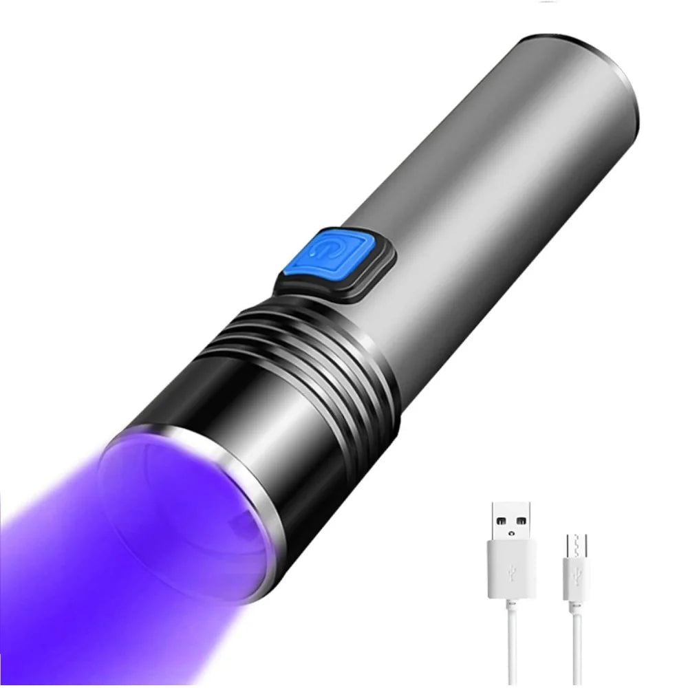 USB Rechargeable Ultraviolet Torch