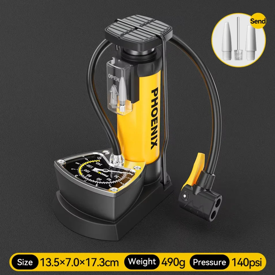 Portable Foot-Operated Pump, Style Options