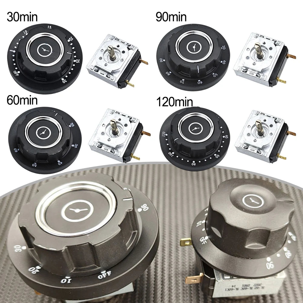 Kitchen Appliance Timer Switch with Bell and Dial