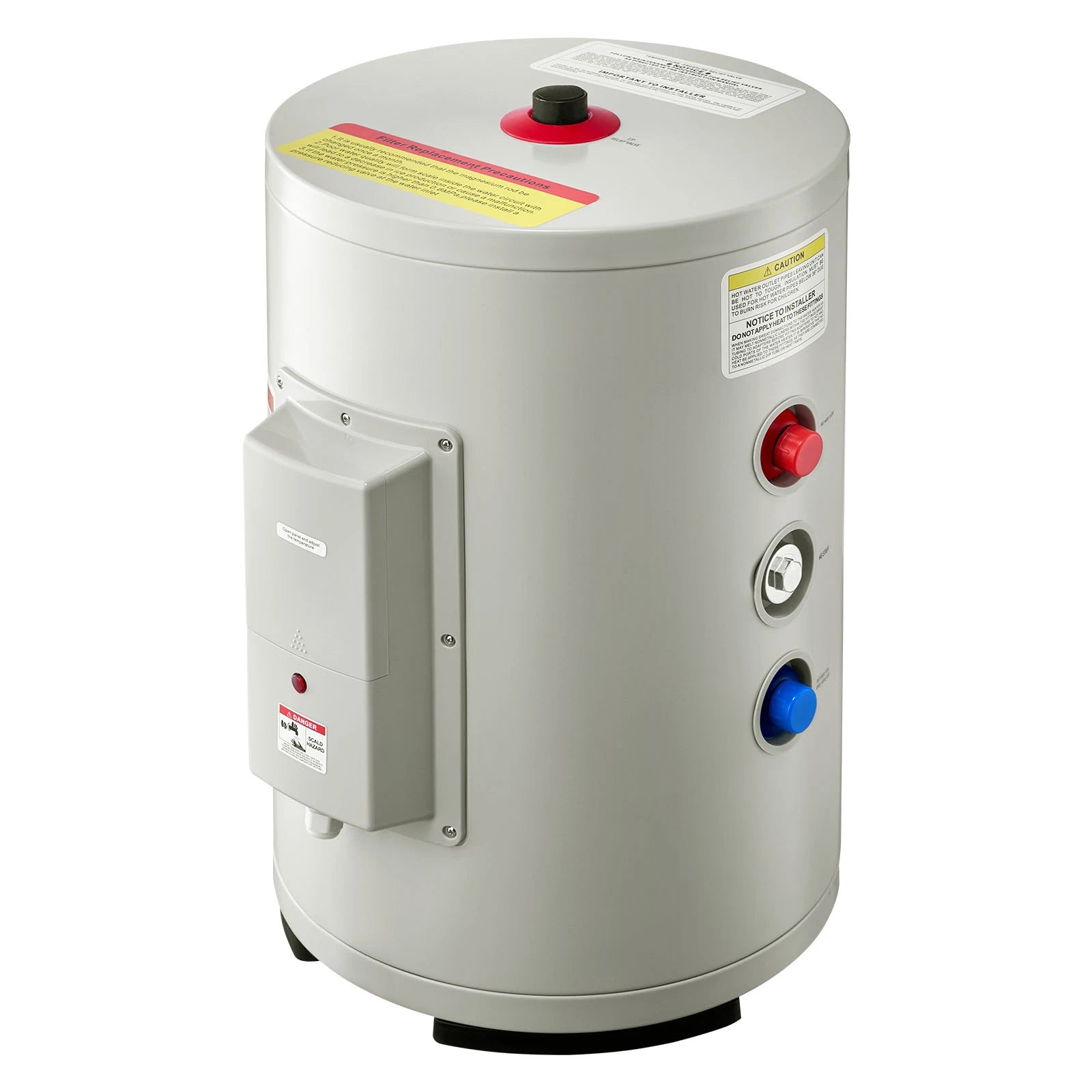 Chauffe-eau électrique de 6 gallons 1600W unité de point d'utilisation