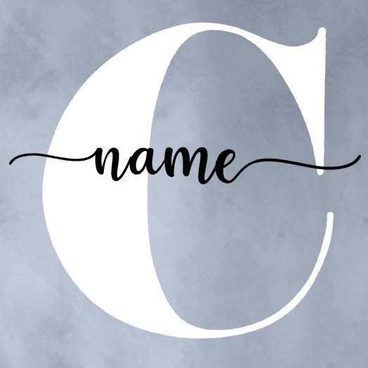 Personalisierte Initial-Baby-Bodysuit – Namensoptionen