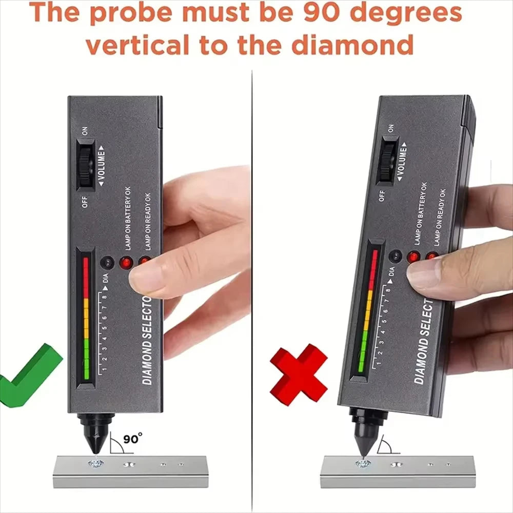 Selectorul de diamant II - tester portabil de pietre