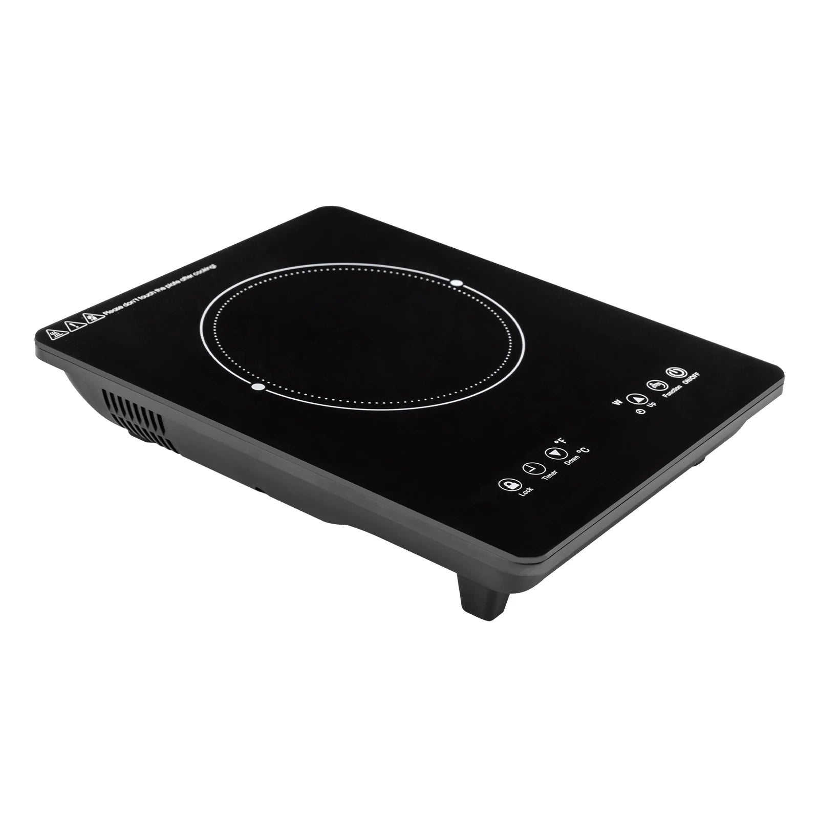 1800W Induction Cooktop Hot Plate Portable Induction Cooktop w/Ultra Low Noise for Kitchen Countertop Use