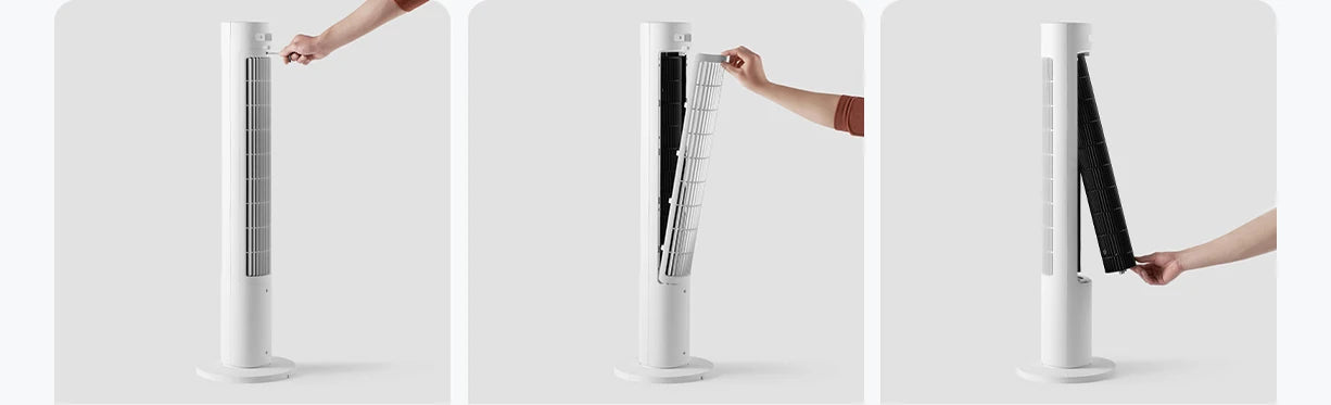 MIJIA Smart Tower Fan 2 with 150° Oscillation & App Control