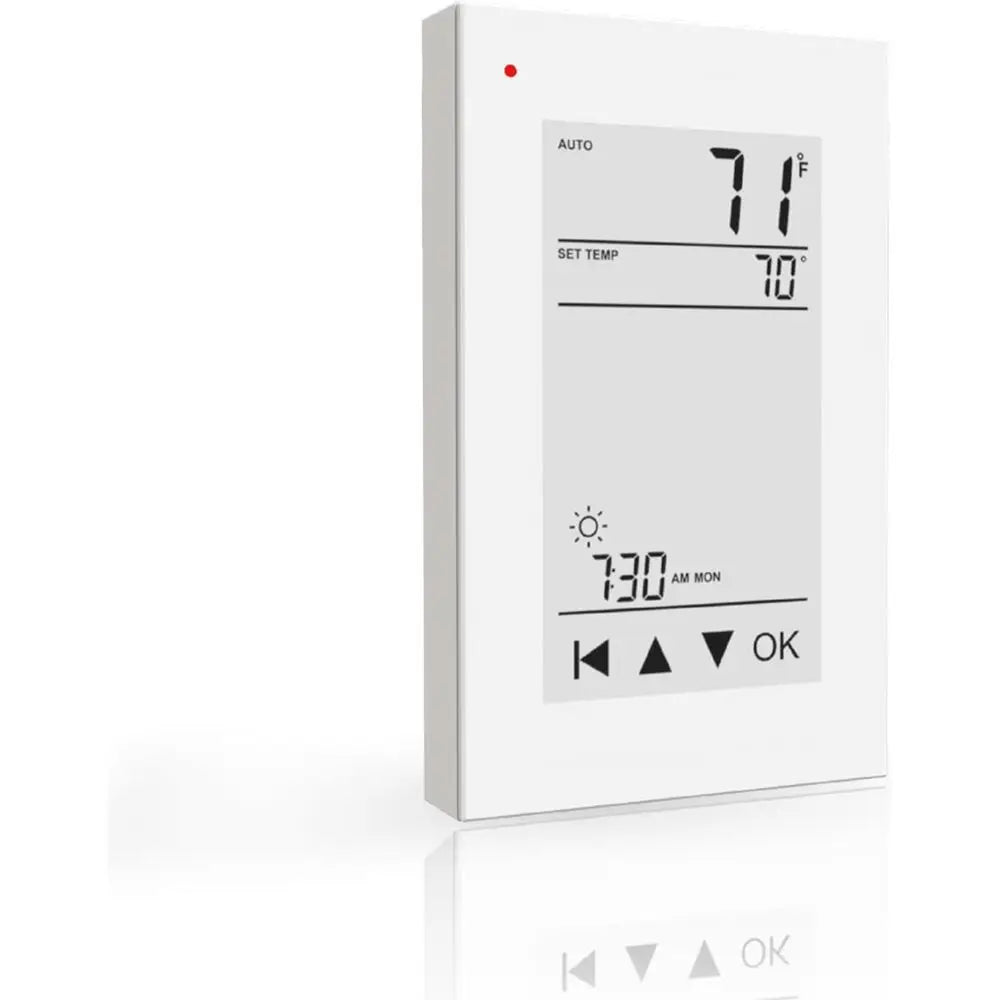 Digital programmerbar termostat för golvvärme med LCD-display
