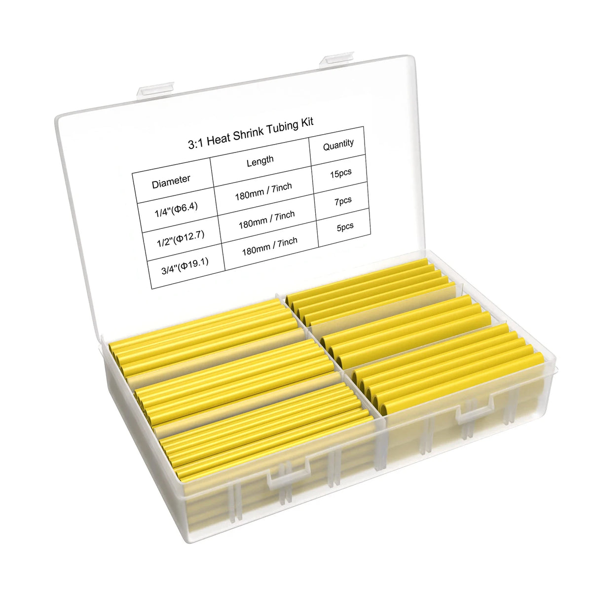 Adhesive-Lined Heat-Shrink Tubing Assortment