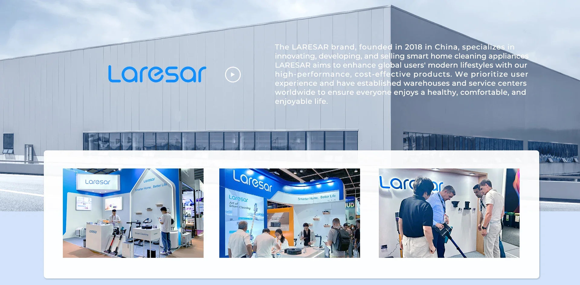 Laresar V7 500W 50KPA Suction Power Cordless Vacuum Cleaner Handheld smart Home appliance Removable Battery Dust Cup