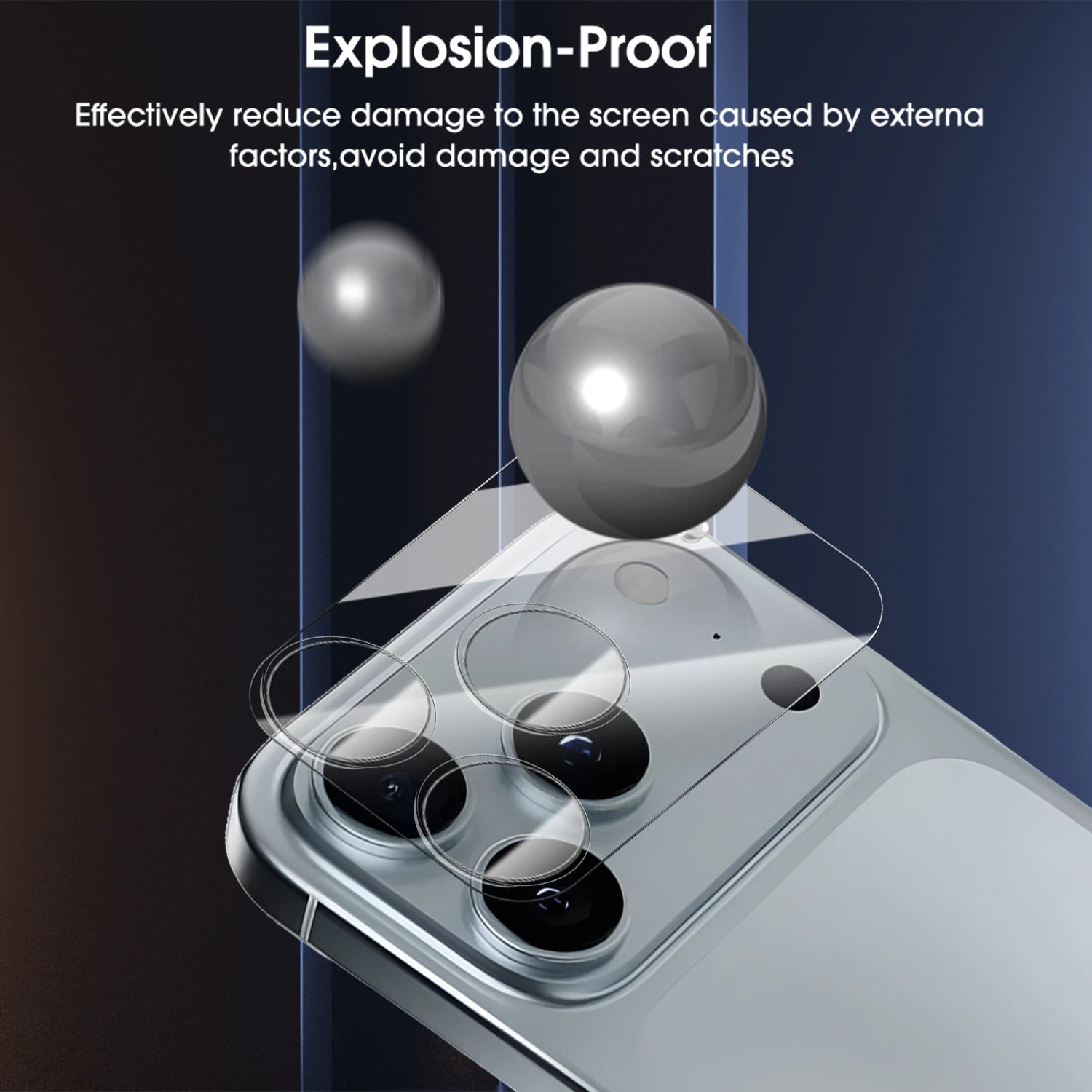 iPhone 17 Series Camera Lens Protector Full Coverage HD Clear Film