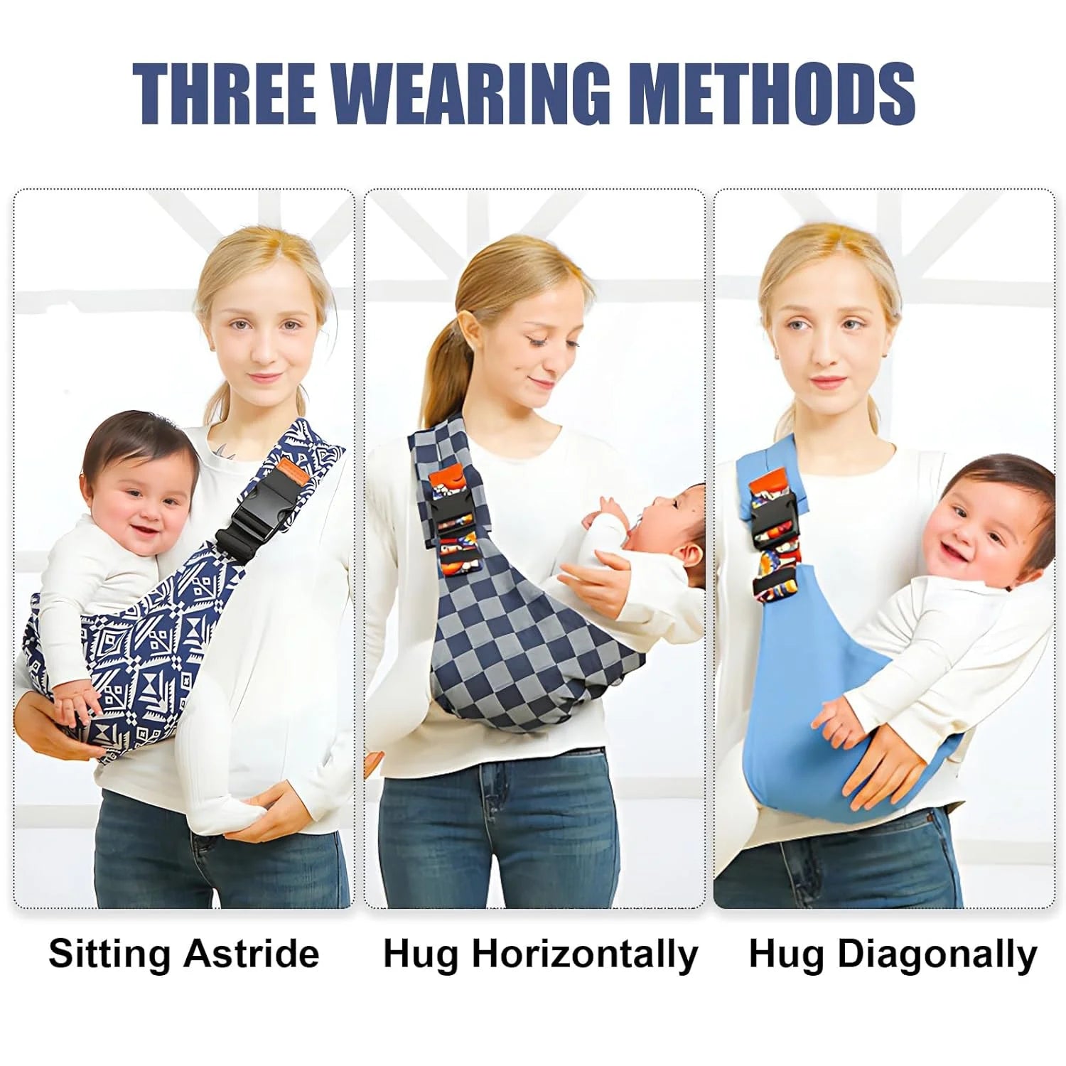 Portable Baby Carrier Wrap Toddler Sling