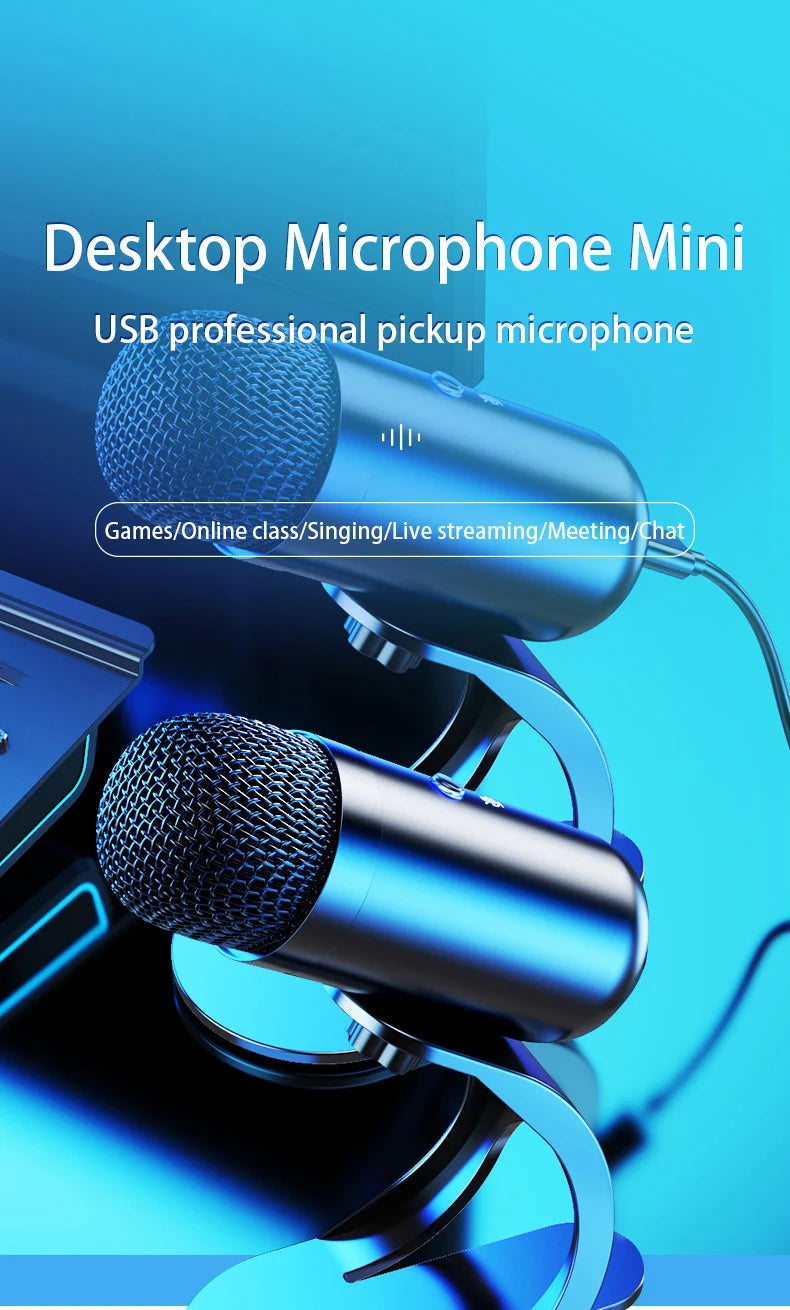 USB gooseneck bureaumicrofoon