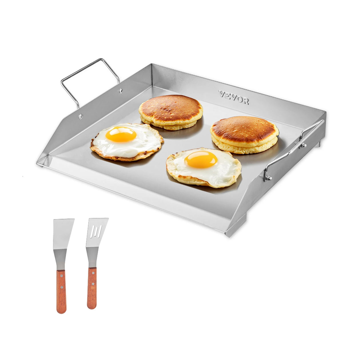 Rectangular Grill-Top Griddle Plate – Size Options