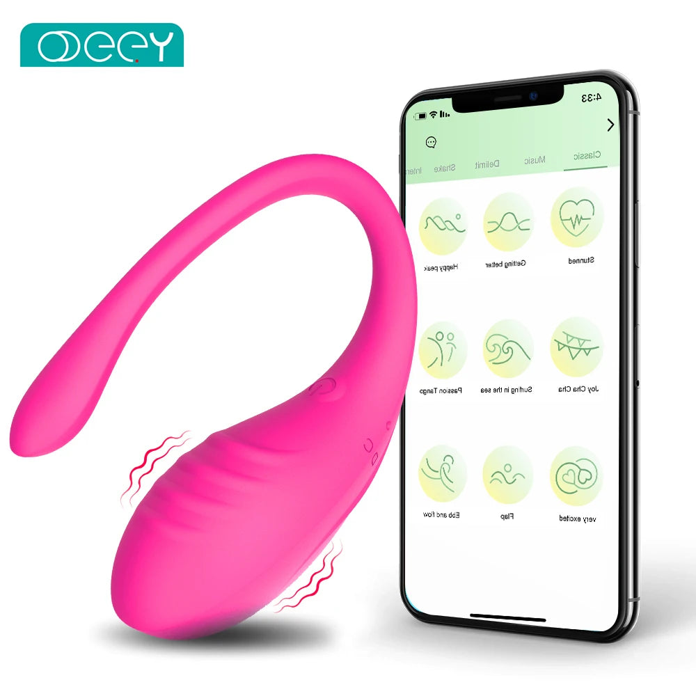 APP Uzaktan Kumandalı Titreşimli Klitoral ve G Noktası Uyarıcı
