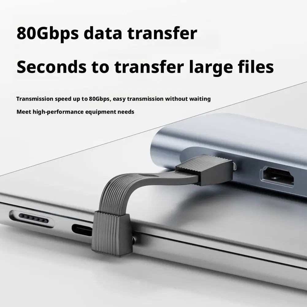 Kompakten podaljšek USB-C, različni priključki