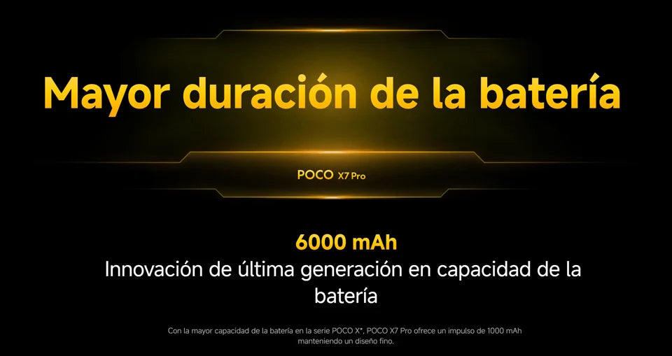 POCO X7 Pro 5G NFC Smartphone con display AMOLED 1.5K