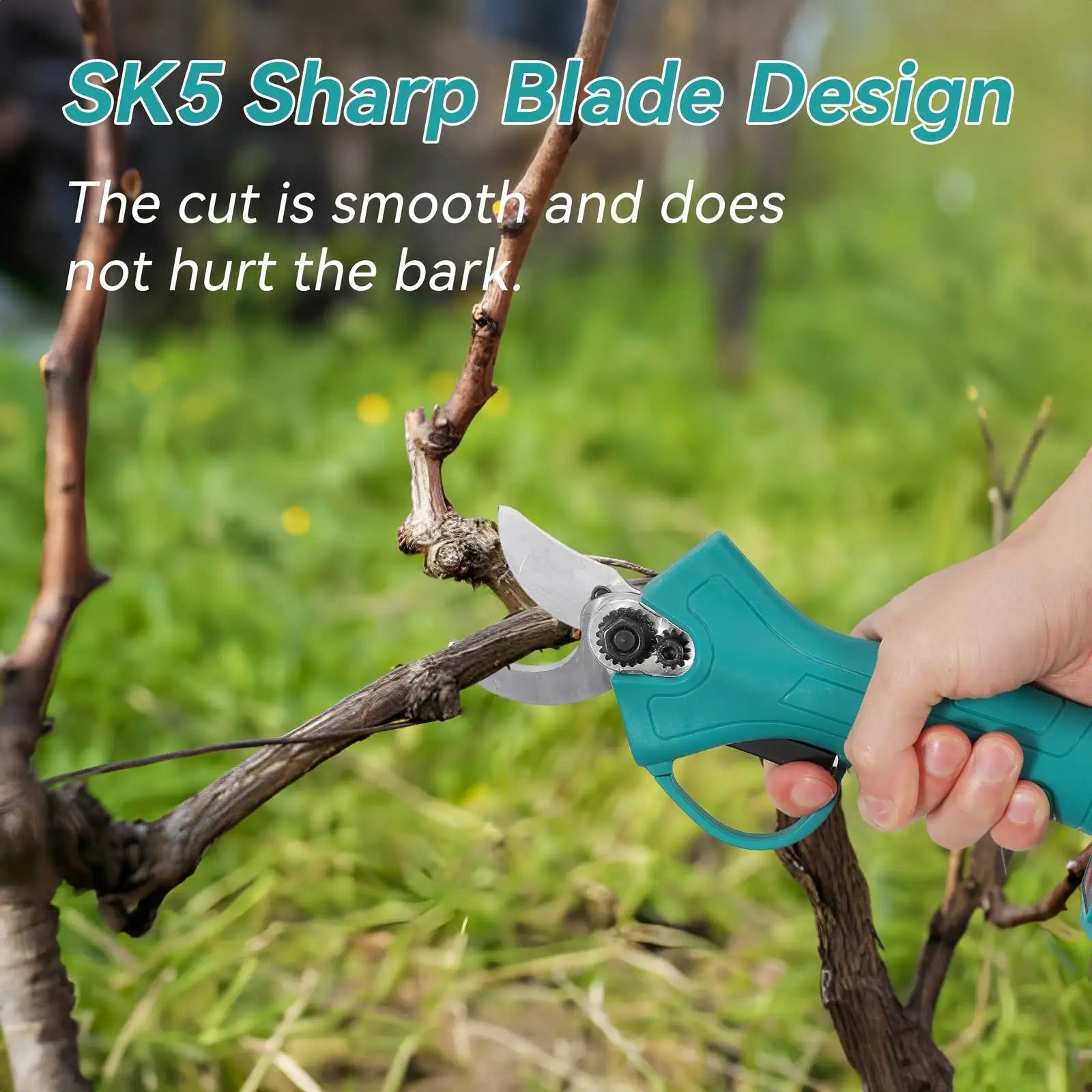 Brushless Electric Pruning Shears Garden Fruit Tree Bonsai Cordless Electric Garden Scissors Garden Tool for Makita Battery