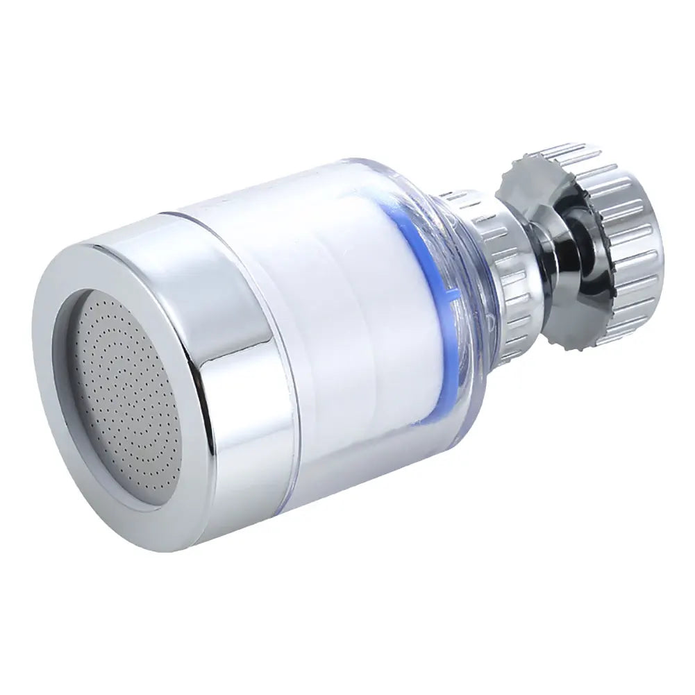 Filtro de agua para grifo con cabezal giratorio 360° para agua del grifo más limpia