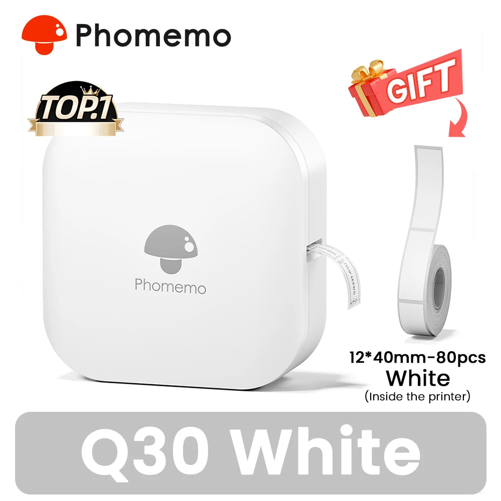 Q30 Thermal Label Printer, Pictured Packages