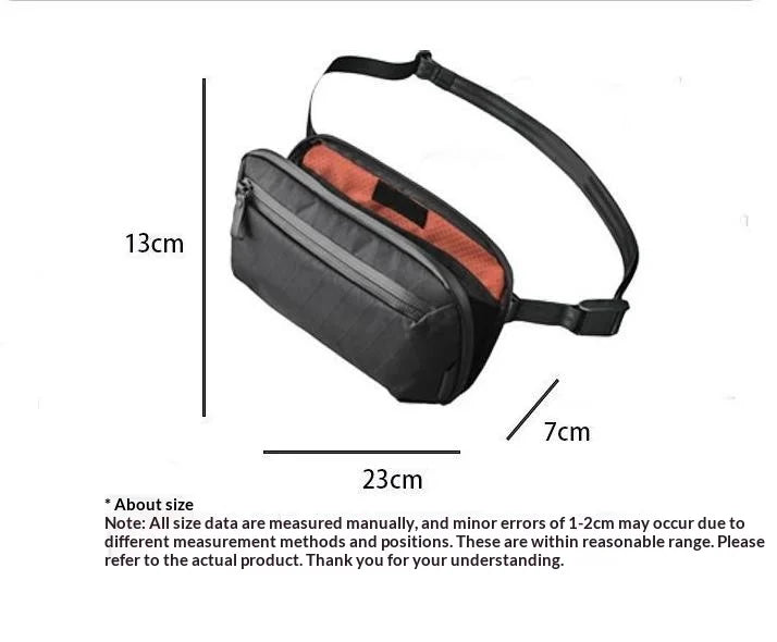 Crossbody Bag Travel Organizer for Men/Women