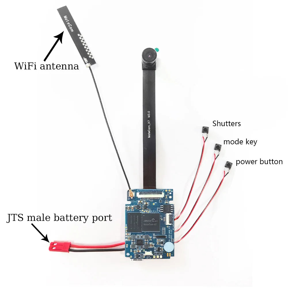 4K 30FPS 13MP WiFi Mini Camera Module
