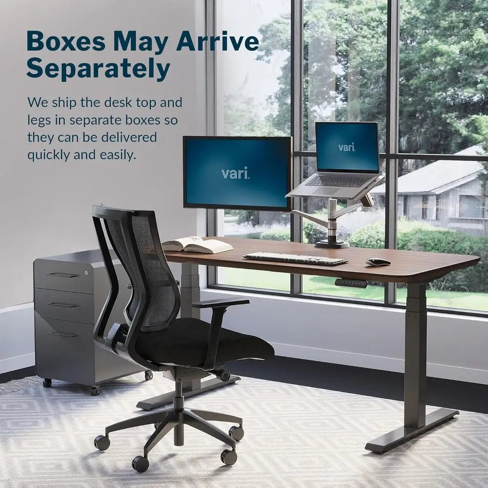 60x30 Electric Standing Desk with Dual Motor & Memory Presets