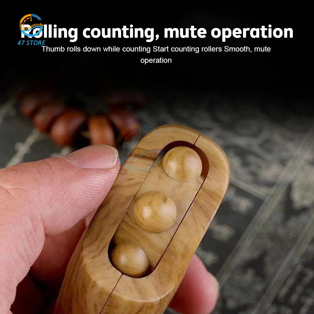 Contatore tattile digitale per dito con bussola