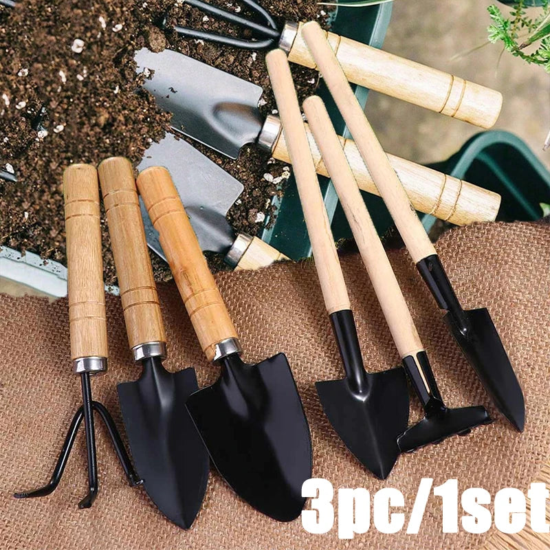 Mini Gardening Tool Set Options