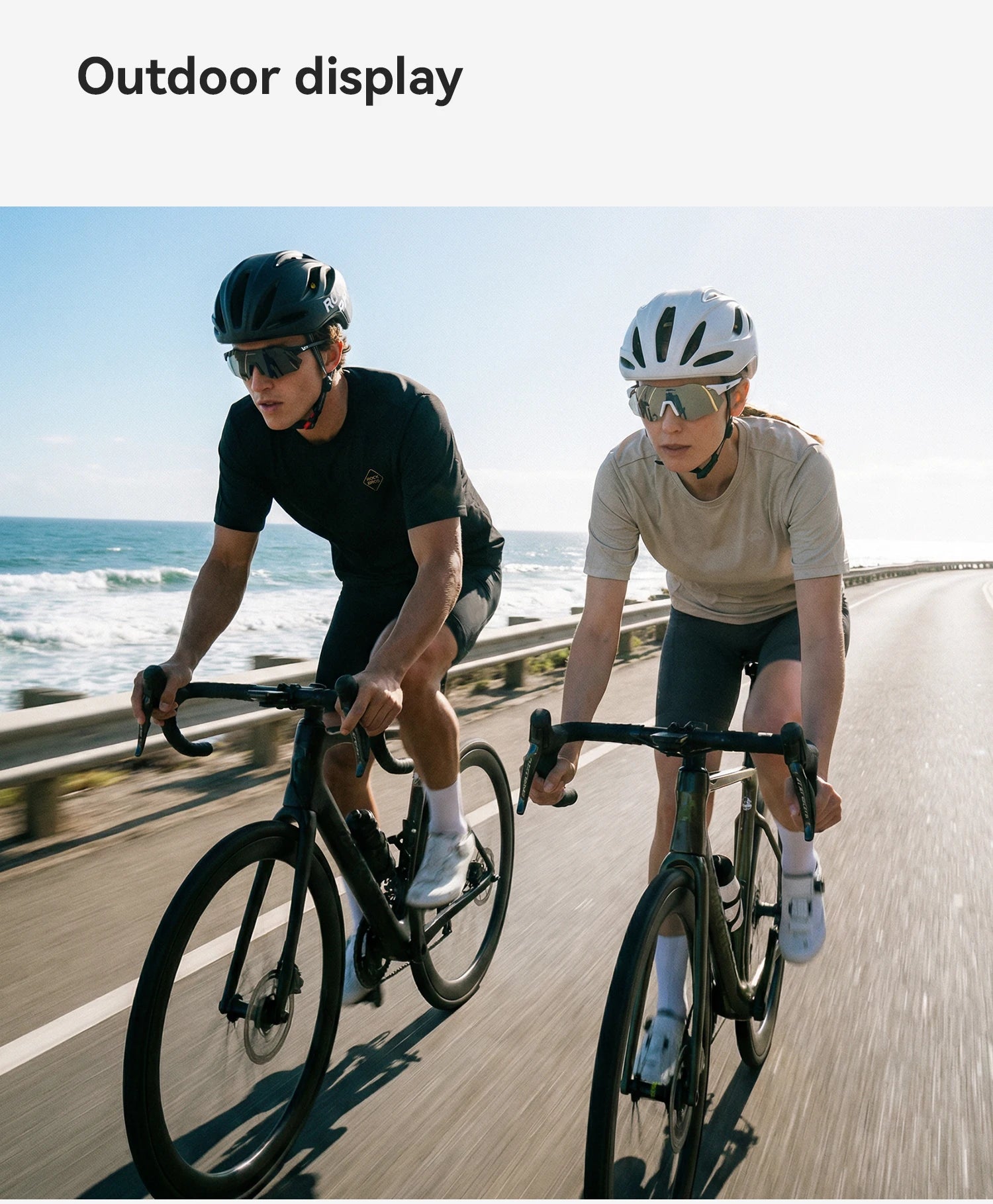 Unisex Cycling Jersey with Pockets and UV Protection